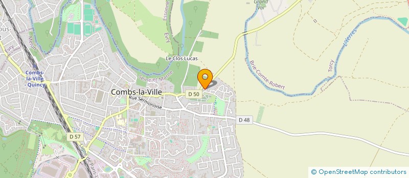 localisation de l'entreprise SARL EG. BAT 77  COMBS-LA-VILLE