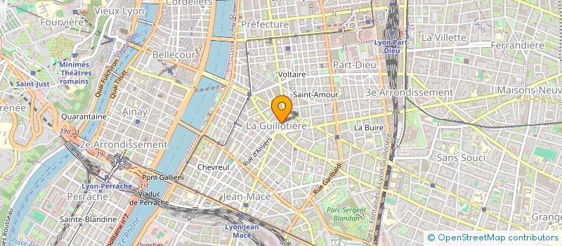 localisation de l'entreprise SARL EG CONCEPT  LYON