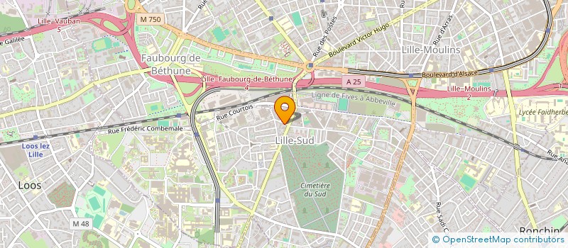 localisation de l'entreprise SARL EG2B à LILLE