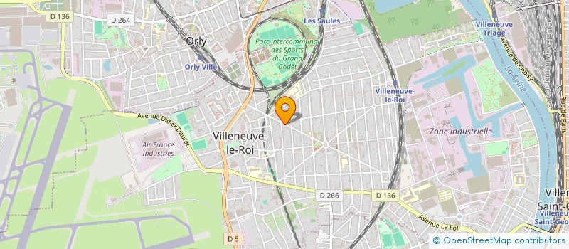 localisation de l'entreprise SARL EGB à VILLENEUVE-LE-ROI