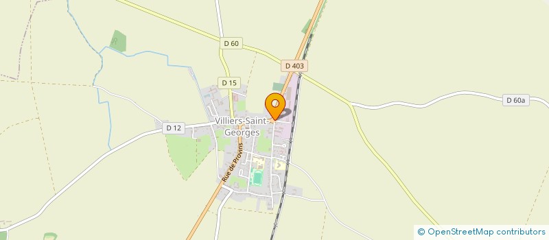 localisation de l'entreprise SARL EGBI  VILLIERS-SAINT-GEORGES