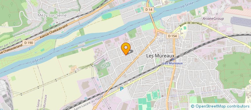 localisation de l'entreprise SARL EGBT à LES MUREAUX