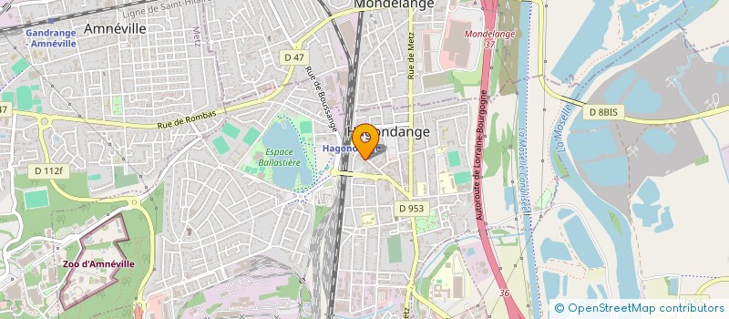 localisation de l'entreprise SARL EGCE  HAGONDANGE