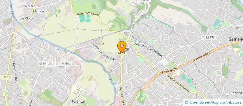 localisation de l'entreprise SARL EGEE à L'UNION