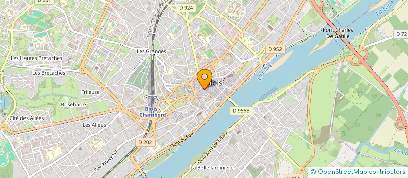 localisation de l'entreprise SARL EGER  BLOIS