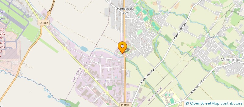 localisation de l'entreprise SARL EGF EURO GROUP FINANCES  SERRES-CASTET