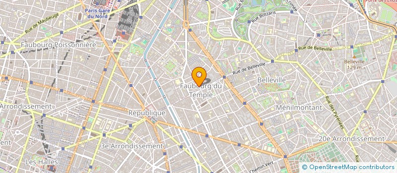 localisation de l'entreprise SARL EGLANTINE  PARIS