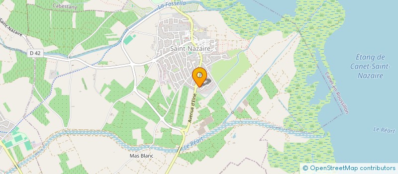 localisation de l'entreprise SARL EGTS à SAINT-NAZAIRE