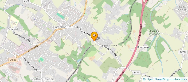 localisation de l'entreprise SARL EIBT  CASTELMAUROU