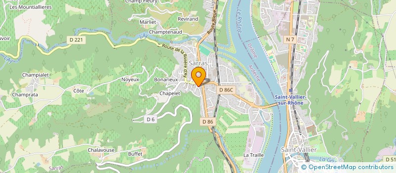 localisation de l'entreprise SARL EIFFEL  LYON