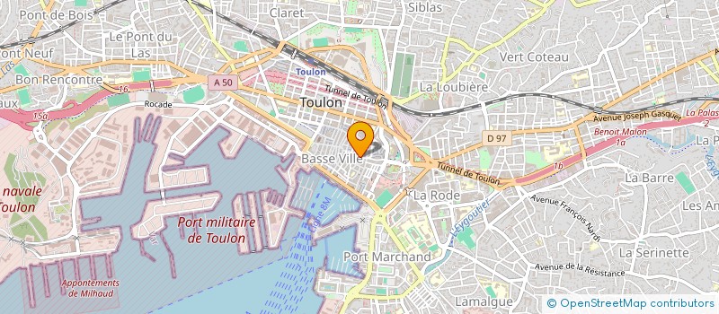 localisation de l'entreprise SARL EIKON  TOULON