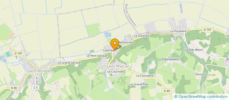 localisation de l'entreprise SARL EINHORN  MERLEAC