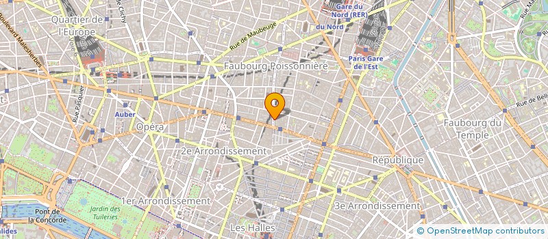 localisation de l'entreprise SARL EK  PARIS