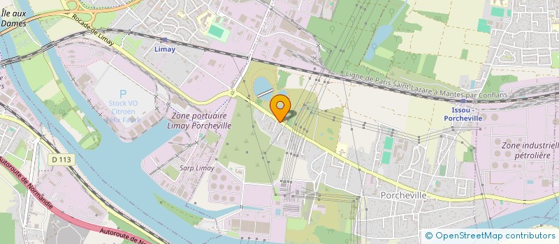 localisation de l'entreprise SARL EKAB ENTREPRISE  PORCHEVILLE