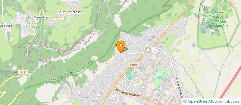 localisation de l'entreprise SARL EKADS  CROLLES