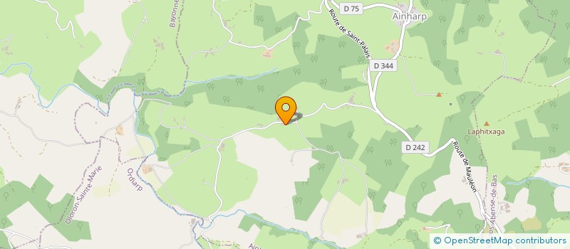 localisation de l'entreprise SARL EKHITIK ARGIA  MAULEON-LICHARRE