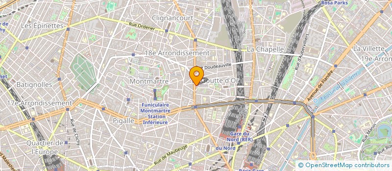 localisation de l'entreprise SARL EL AZIZ JI  PARIS