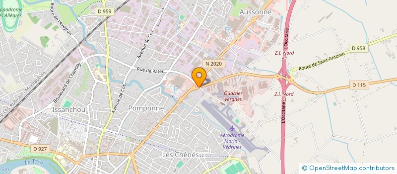 localisation de l'entreprise SARL EL BARAKA à MONTAUBAN