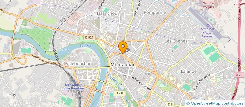 localisation de l'entreprise SARL EL BARIO LATINO à MONTAUBAN