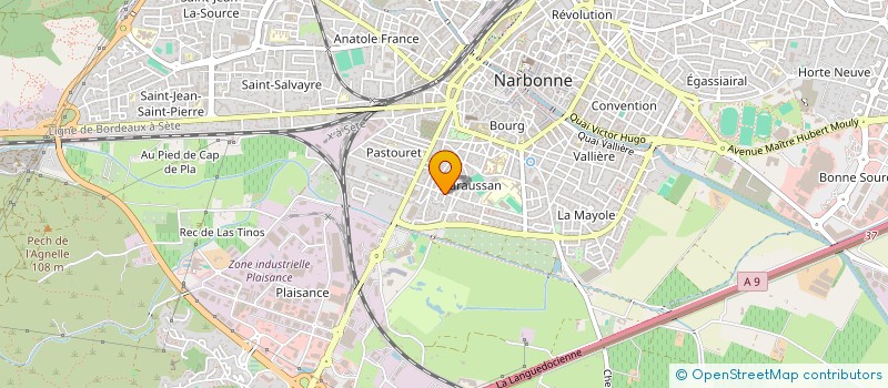 localisation de l'entreprise SARL EL BARRIO  NARBONNE