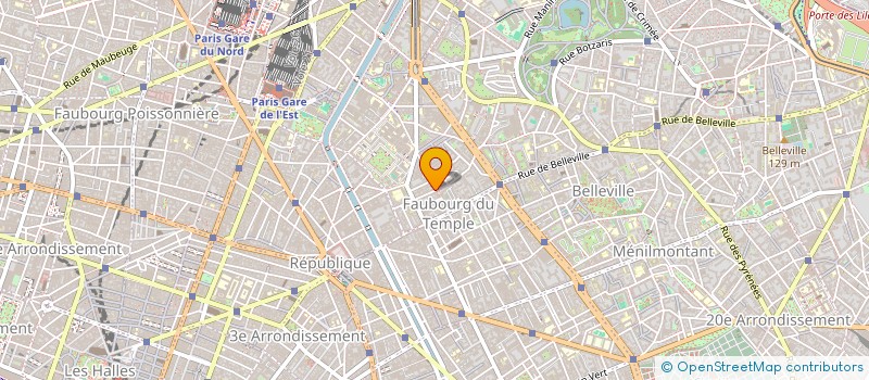 localisation de l'entreprise SARL EL' BEAUJOLAIS  PARIS