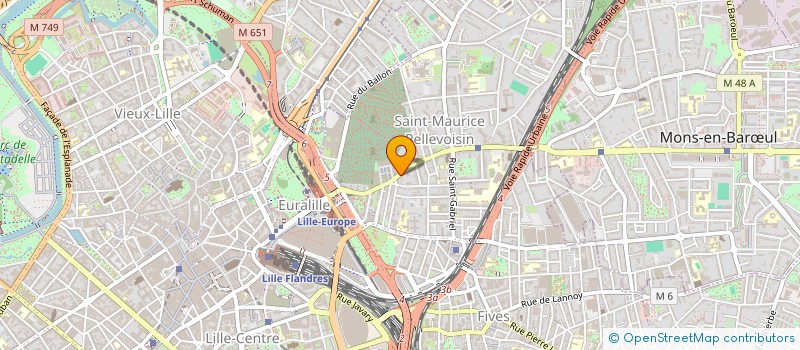 localisation de l'entreprise SARL EL BLED à LILLE