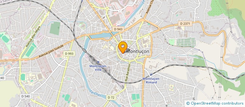 localisation de l'entreprise SARL EL BODEGA à MONTLUCON