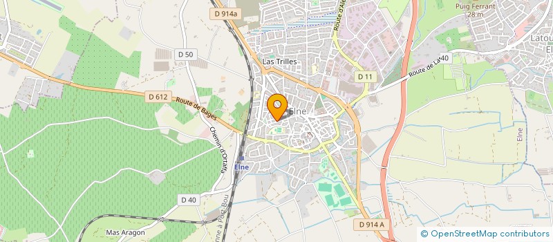 localisation de l'entreprise SARL EL CORTALS  ELNE