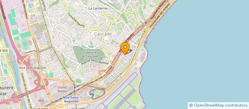 localisation de l'entreprise SARL EL FARCI PEINTURE à NICE