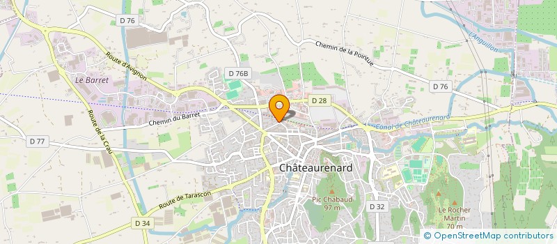 localisation de l'entreprise SARL EL FETH à CHATEAURENARD