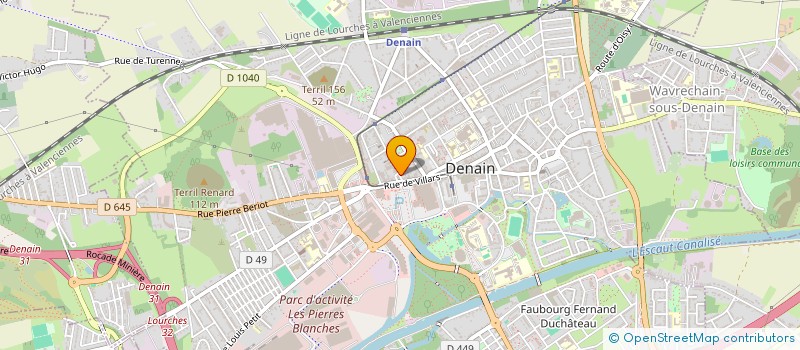 localisation de l'entreprise SARL EL MADINA à DENAIN