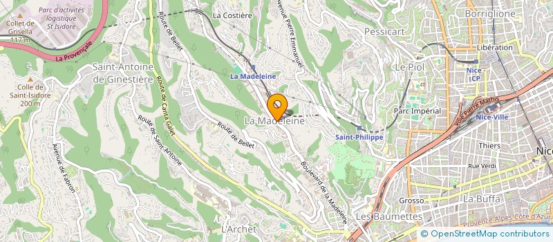 localisation de l'entreprise SARL EL NEEMA à NICE
