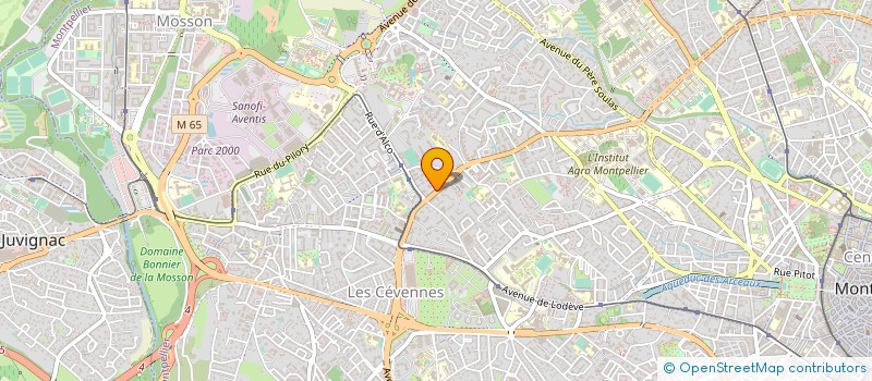 localisation de l'entreprise SARL EL OUSTANI  MONTPELLIER