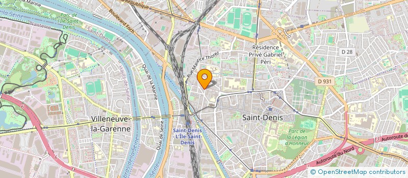 localisation de l'entreprise SARL EL'SS DISTRIBUTION à SAINT-DENIS