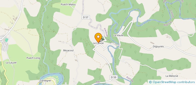 localisation de l'entreprise SARL EL TORO  MONT-ROC