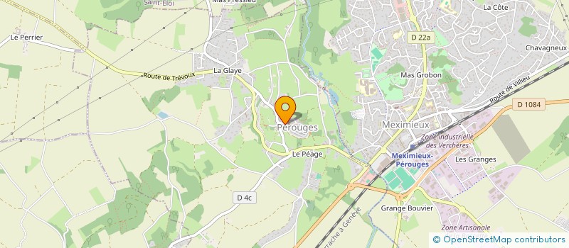 localisation de l'entreprise SARL ELBE à PEROUGES