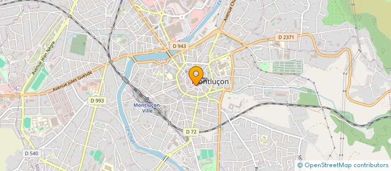 localisation de l'entreprise SARL ELCLO à MONTLUCON