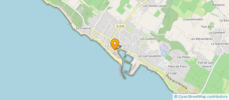 localisation de l'entreprise SARL ELEA à SAINT-PIERRE-D'OLERON
