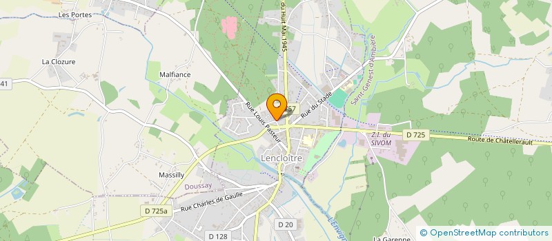 localisation de l'entreprise SARL ELEA COIFFURE  LENCLOITRE