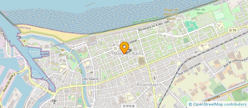localisation de l'entreprise SARL ELEC IB à DUNKERQUE