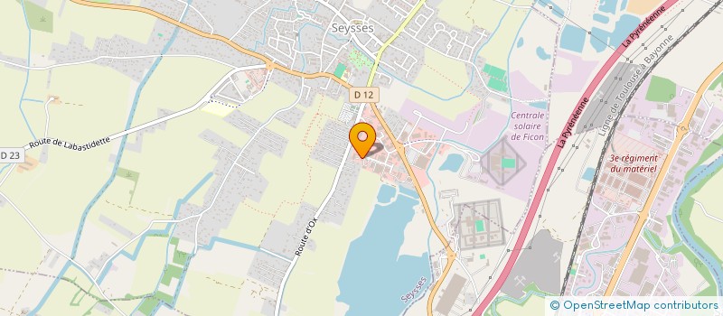 localisation de l'entreprise SARL ELECTRICITE DU MIDI  SEYSSES