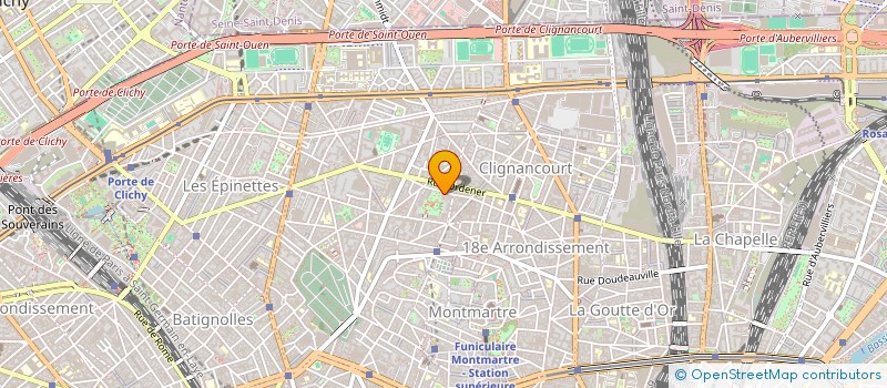 localisation de l'entreprise SARL ELECTRICITE FROID CLIMATISATION à PARIS