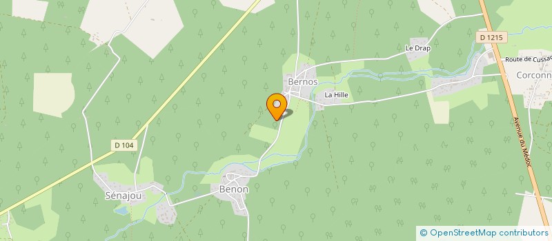 localisation de l'entreprise SARL ELECTRICITE GENERALE BOURDOULEIX  SAINT-LAURENT-MEDOC