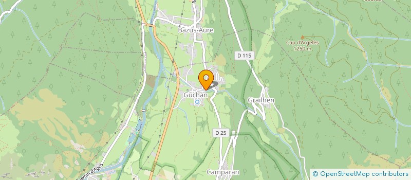 localisation de l'entreprise SARL ELECTRICITE MAINTENANCE GIRONDE  GUCHAN