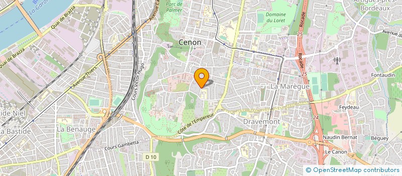 localisation de l'entreprise SARL ELECTRICITE SERVICE BERNATHA à CENON