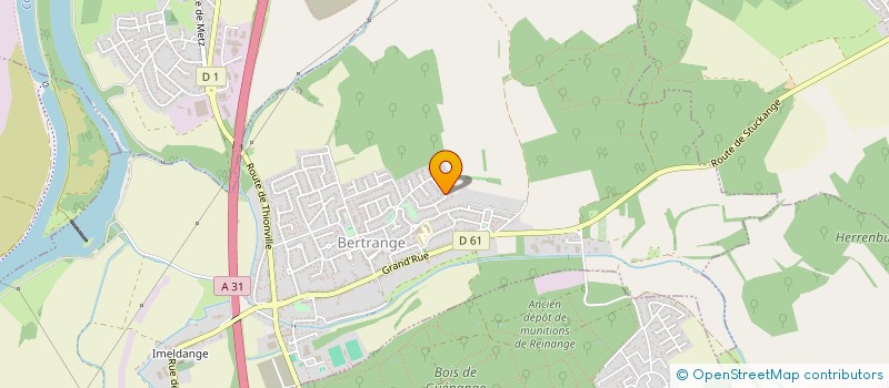 localisation de l'entreprise SARL ELECTRO SERVICE  BERTRANGE