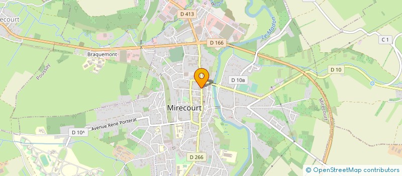 localisation de l'entreprise SARL ELECTRO VIDEO SERVICE à MIRECOURT