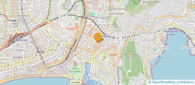 localisation de l'entreprise SARL ELECTRODYNAMIC à NICE