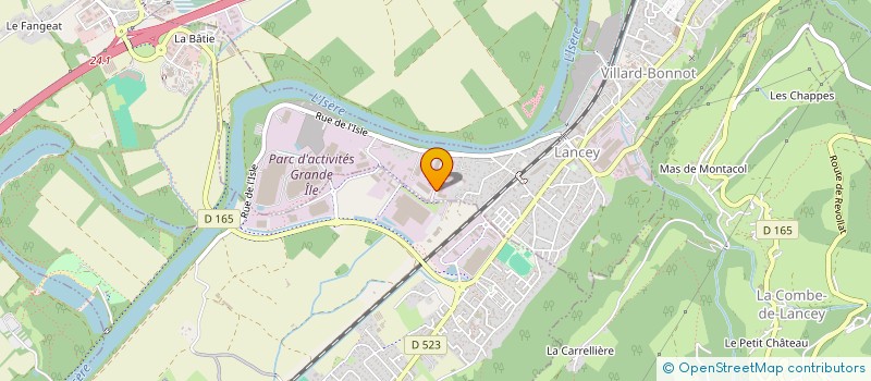 localisation de l'entreprise SARL ELECTRONIC F6 à VILLARD-BONNOT