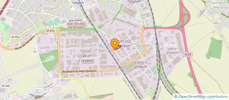 localisation de l'entreprise SARL ELECTROTECHNIQUE DU NORD à FRETIN
